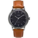 Timex Marlin 40mm Automatic Blue Brown