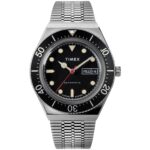 Timex M79 Automatic 40mm Silver Black